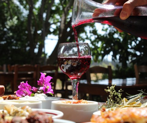 Seaside dining in Paphos 