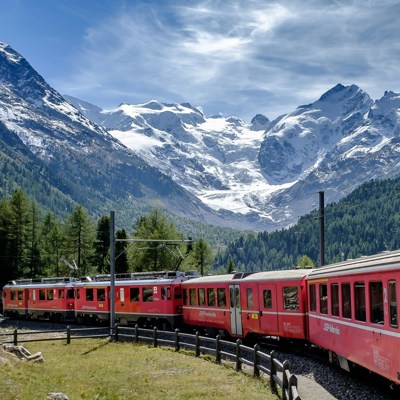 The Bernina Express: an Italian & Swiss railway journey 