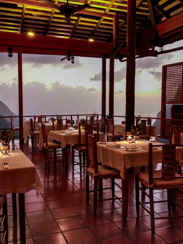 Dasheene at Ladera Resort, Soufrière
