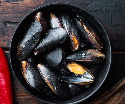 Fresh seafood