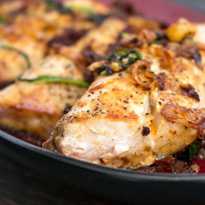 Fresh lagoon seafood specialities