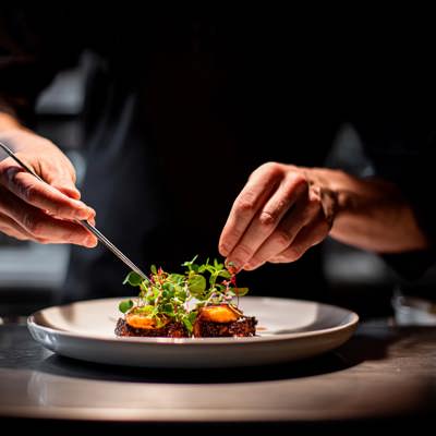 Fine dining on luxury ships