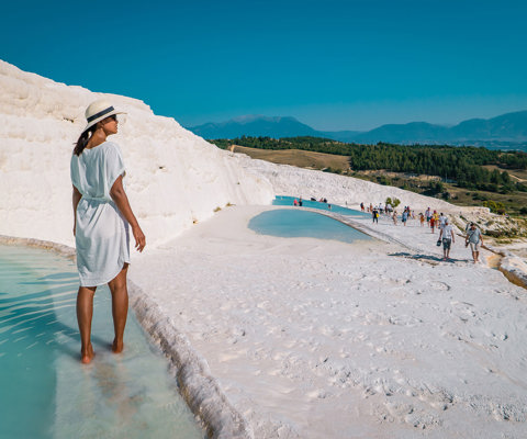 Pamukkale and the spa region