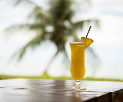 Fresh tropical fruit platters