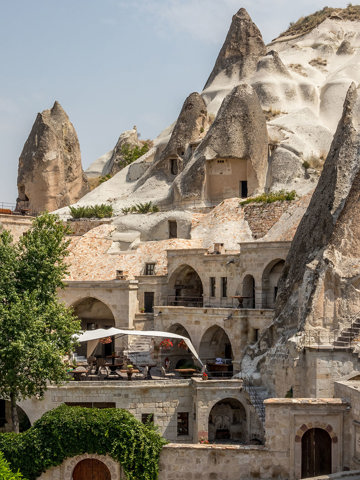 Explore the fairy chimneys of Cappadocia